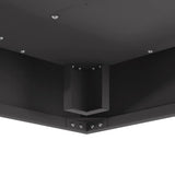 Focolare Nero 60 x 60 x 30 cm Acciaio laminato a freddo
