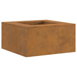 Focolare Marrone 60 x 60 x 30 cm acciaio corten