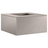 Focolare Marrone 60 x 60 x 30 cm acciaio corten