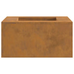 Focolare Marrone 60 x 60 x 30 cm acciaio corten