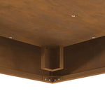 Focolare Marrone 80 x 80 x 40 cm acciaio corten