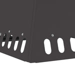 Focolare Nero 48 x 48 x 40 cm Acciaio laminato a freddo