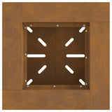 Focolare Marrone 48 x 48 x 40 cm acciaio corten