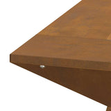 Focolare Marrone 60 x 60 x 50 cm acciaio corten