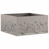 Focolare Marrone 60 x 60 x 30 cm acciaio corten