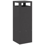 Focolare Nero 35 x 35 x 100 cm Acciaio laminato a freddo