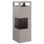 Focolare Marrone 35 x 35 x 100 cm acciaio corten