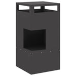 Focolare Nero 50 x 50 x 100 cm Acciaio laminato a freddo