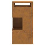 Focolare Marrone 50 x 50 x 100 cm acciaio corten