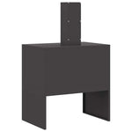 Focolare Nero 60 x 40 x 96 cm Acciaio laminato a freddo
