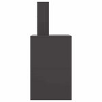 Focolare Nero 60 x 40 x 96 cm Acciaio laminato a freddo