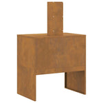 Focolare Marrone 60 x 40 x 96 cm acciaio corten