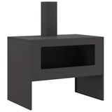 Focolare Nero 80 x 50 x 96 cm Acciaio laminato a freddo