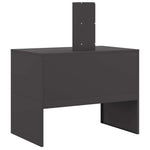 Focolare Nero 80 x 50 x 96 cm Acciaio laminato a freddo