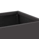 Focolare Nero 60 x 35 x 100 cm Acciaio laminato a freddo