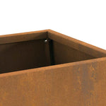 Focolare Marrone 60 x 35 x 100 cm acciaio corten