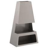 Focolare Marrone 60 x 35 x 100 cm acciaio corten