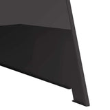 Focolare Nero 50 x 50 x 95 cm Acciaio laminato a freddo