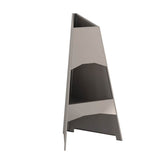Focolare Marrone 50 x 50 x 95 cm acciaio corten