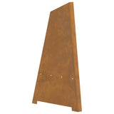Focolare Marrone 50 x 50 x 95 cm acciaio corten