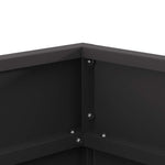 Focolare Nero 50 x 50 x 38 cm Acciaio laminato a freddo