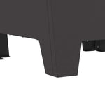 Focolare Nero 50 x 50 x 38 cm Acciaio laminato a freddo