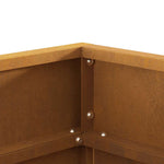 Focolare Marrone 50 x 50 x 38 cm acciaio corten
