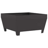 Focolare Nero 80 x 80 x 43 cm Acciaio laminato a freddo