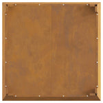 Focolare Marrone 80 x 80 x 43 cm acciaio corten