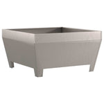 Focolare Marrone 80 x 80 x 43 cm acciaio corten