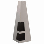 Focolare Marrone 35 x 35 x 100 cm acciaio corten