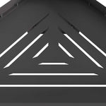 Focolare Nero 50 x 43 x 52 cm Acciaio laminato a freddo