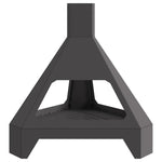 Focolare Nero 50 x 43 x 52 cm Acciaio laminato a freddo