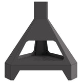 Focolare Nero 50 x 43 x 52 cm Acciaio laminato a freddo