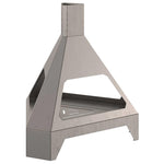 Focolare Marrone 50 x 43 x 52 cm acciaio corten