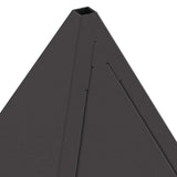 Focolare Nero 50 x 50 x 51 cm Acciaio laminato a freddo