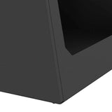 Focolare Nero 50 x 50 x 51 cm Acciaio laminato a freddo