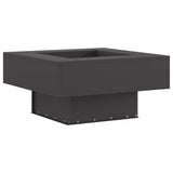 Focolare Nero 60 x 60 x 30 cm Acciaio