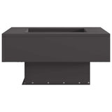 Focolare Nero 60 x 60 x 30 cm Acciaio