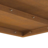 Focolare Marrone 60 x 60 x 30 cm acciaio corten