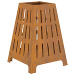 Focolare Marrone 50 x 50 x 70 cm acciaio corten