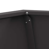 Focolare Nero 50 x 50 x 40 cm Acciaio laminato a freddo