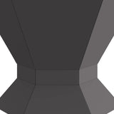 Focolare Nero 50 x 50 x 40 cm Acciaio laminato a freddo