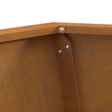 Focolare Marrone 50 x 50 x 40 cm acciaio corten