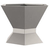 Focolare Marrone 50 x 50 x 40 cm acciaio corten