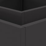 Focolare Nero 60 x 60 x 30 cm Acciaio laminato a freddo