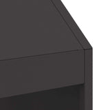 Focolare Nero 50 x 50 x 100 cm Acciaio laminato a freddo