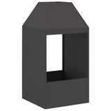 Focolare Nero 50 x 50 x 100 cm Acciaio laminato a freddo