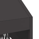 Focolare Nero 50 x 50 x 100 cm Acciaio