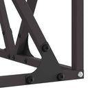 Focolare Nero 50 x 50 x 35 cm Acciaio laminato a freddo